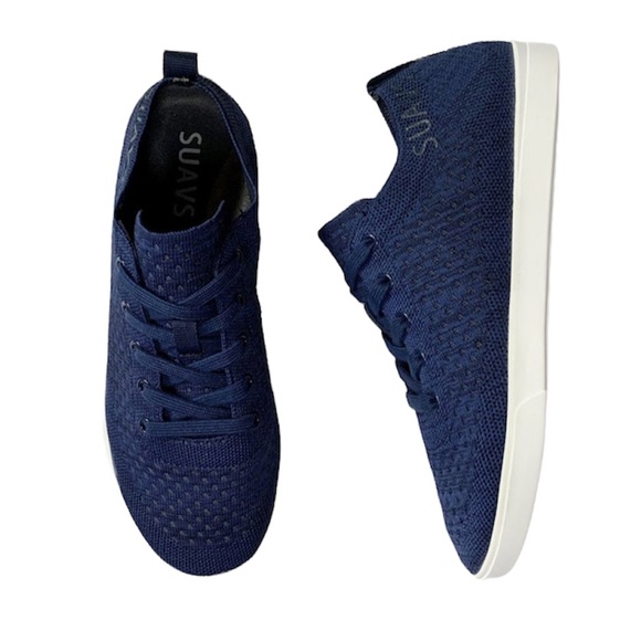 Suavs Shoes - Suavs The Zilker Knit Shoes Navy Blue 10